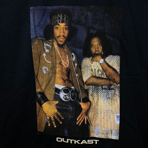 Outkast Hip-Hop Duo Andre 3000 & Big Boi T-Shirt Medium - Picture 2 of 4